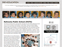 Tablet Screenshot of patheducation.org